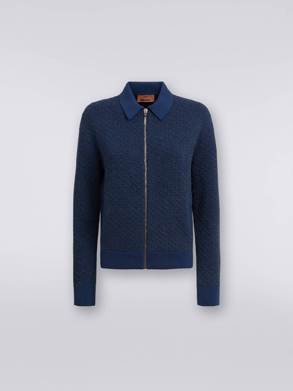 Missoni Bomber in cotone e nylon con zip