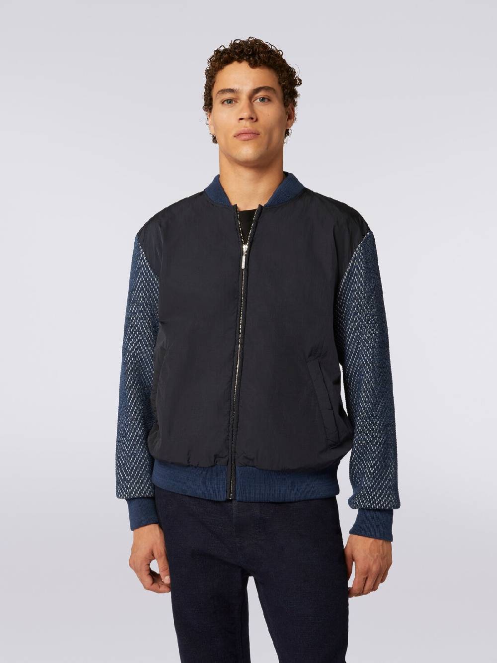 Missoni Bomber In Misto Cotone E Nylon