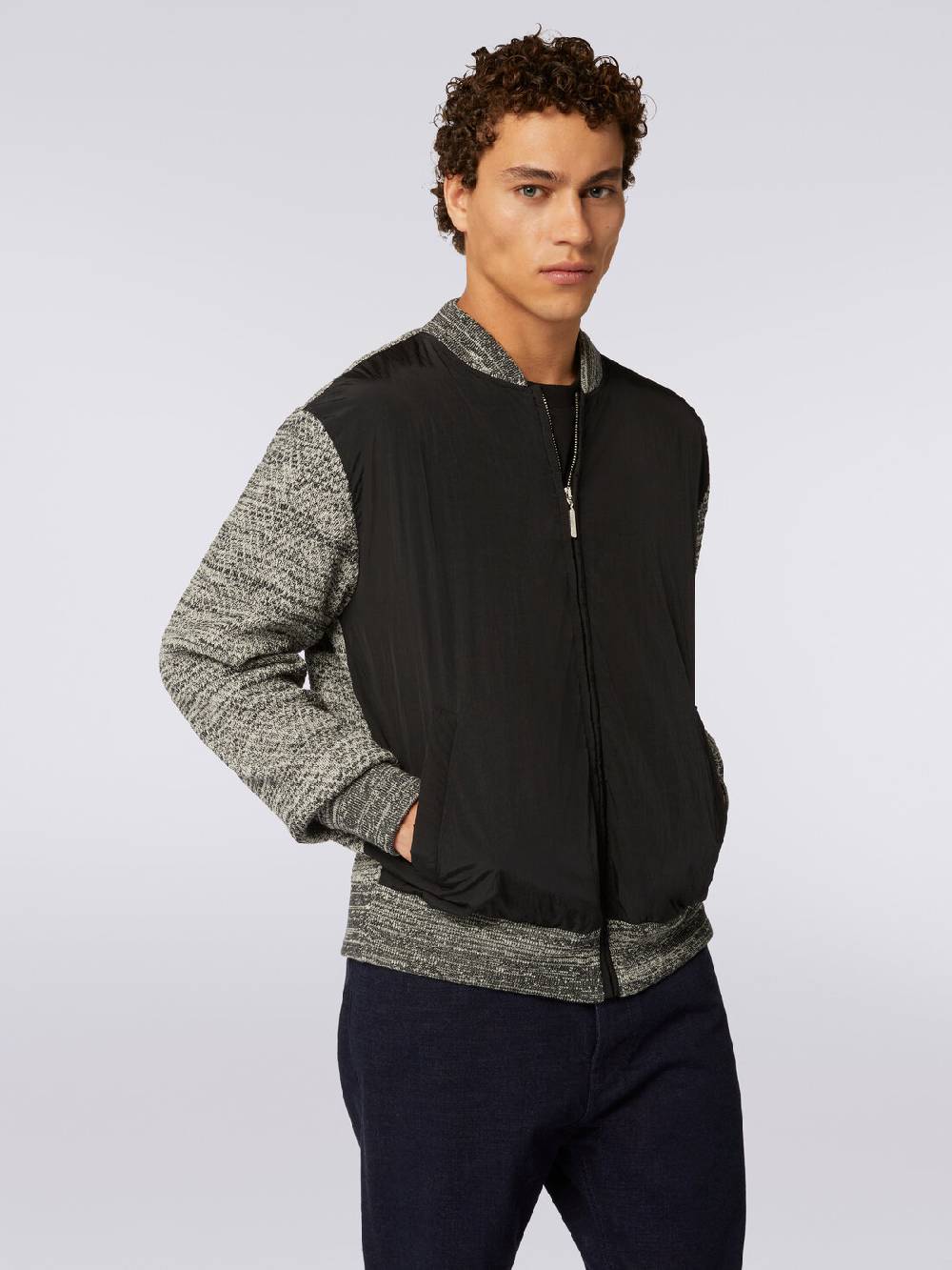 Missoni Bomber In Misto Cotone E Nylon