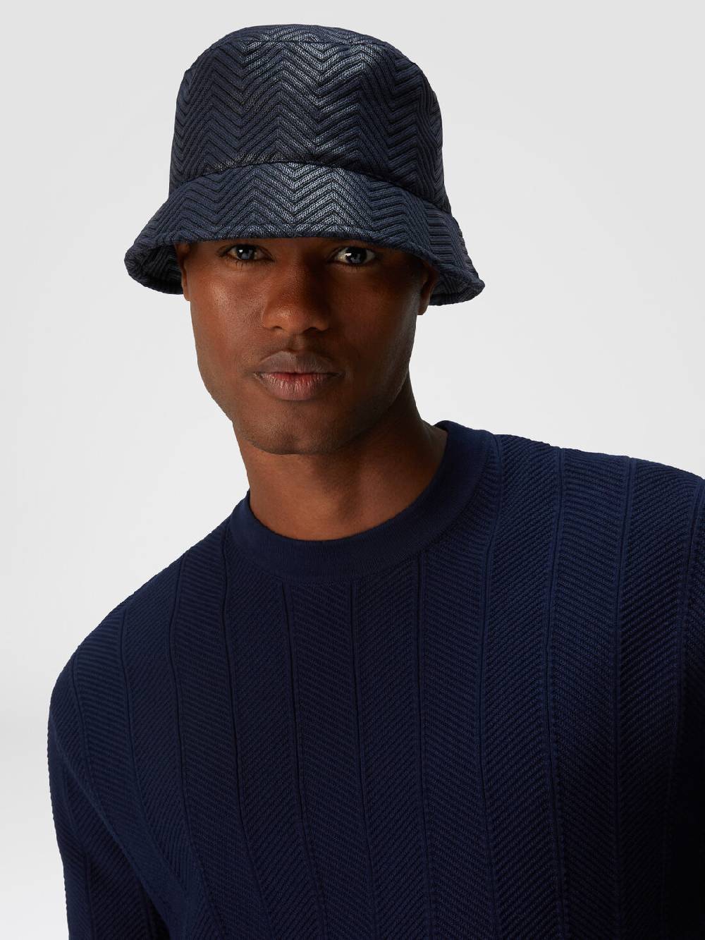 Missoni Bucket Hat In Cotone E Viscosa Chevron