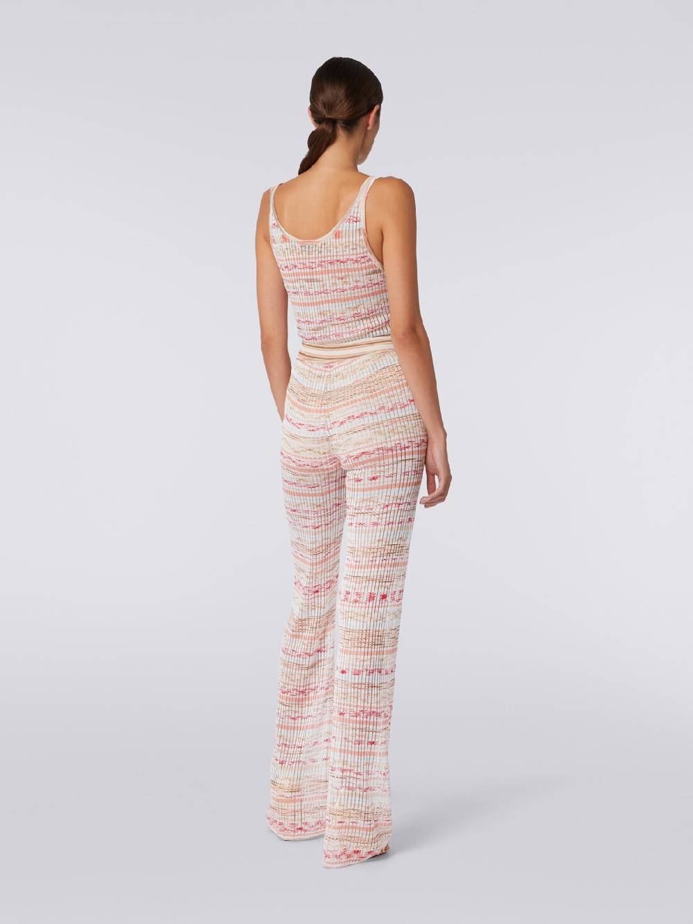 Missoni Canottiera In Viscosa A Costine Fiammata