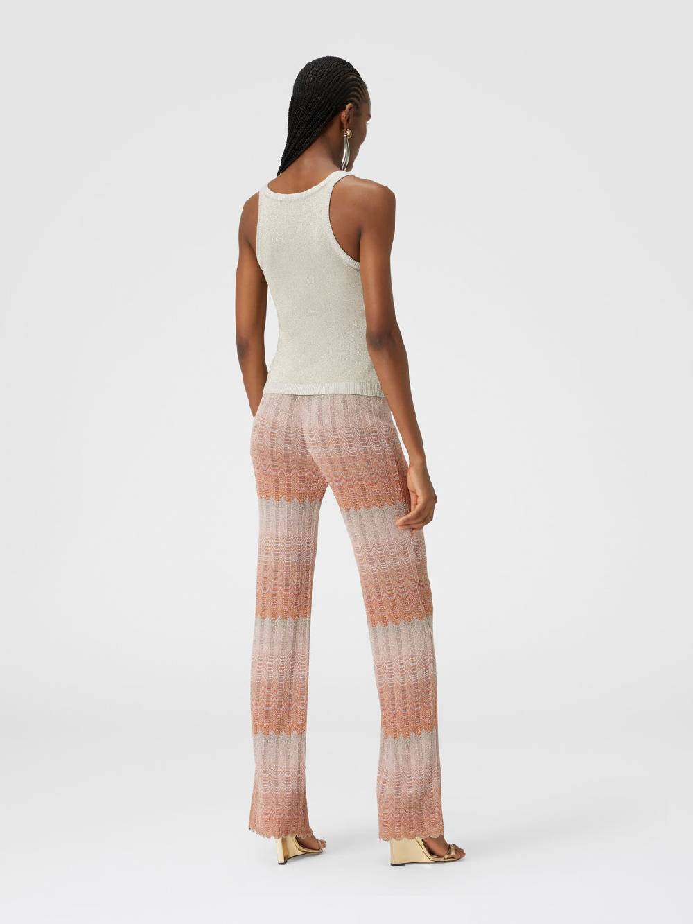 Missoni Canottiera In Viscosa Effetto Glitter