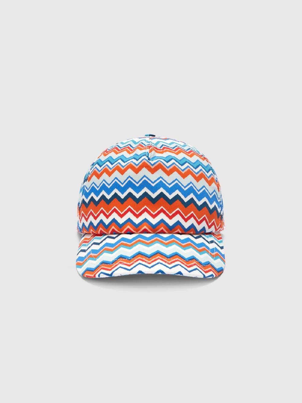 Missoni Cappello Con Visiera In Cotone Zig Zag