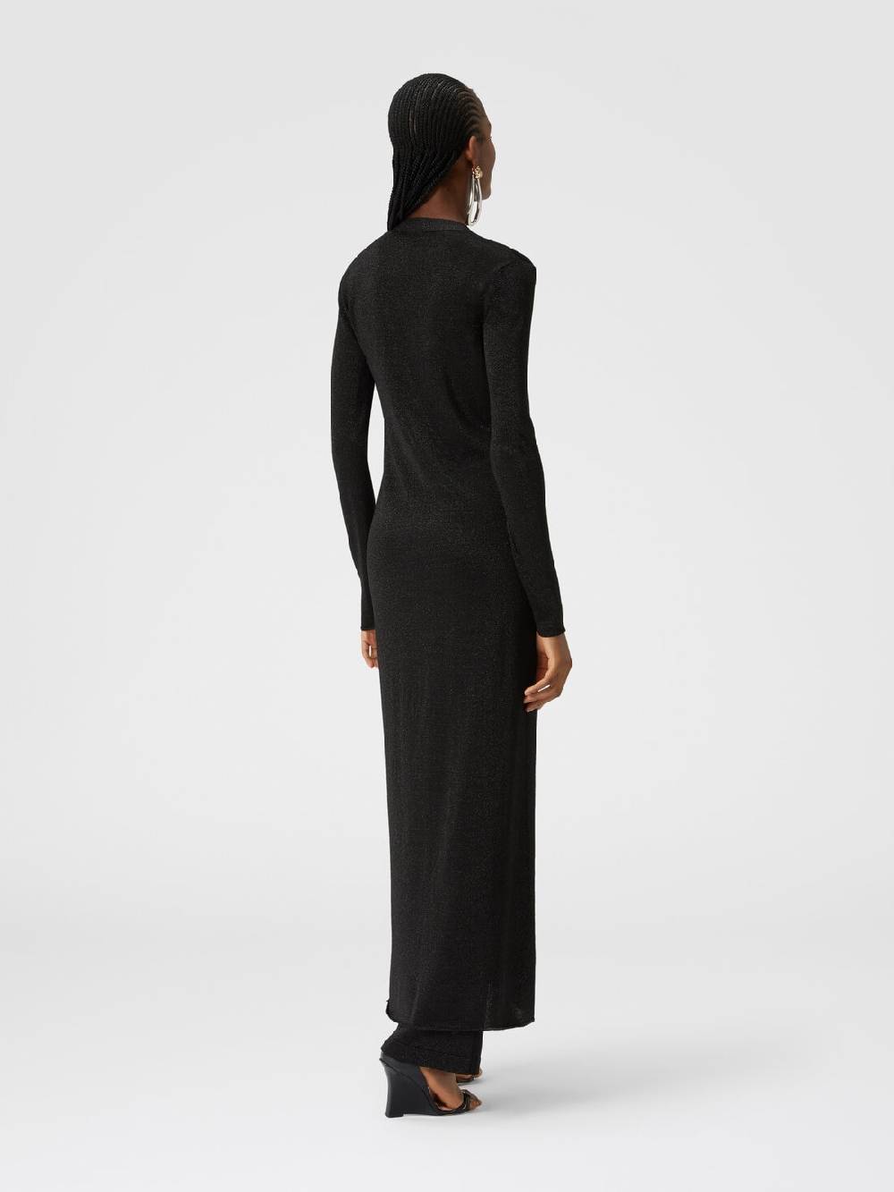 Missoni Cardigan Lungo In Viscosa Effetto Glitter