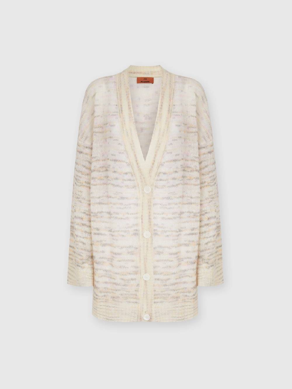 Missoni Cardigan Oversize In Viscosa, Alpaca E Lana