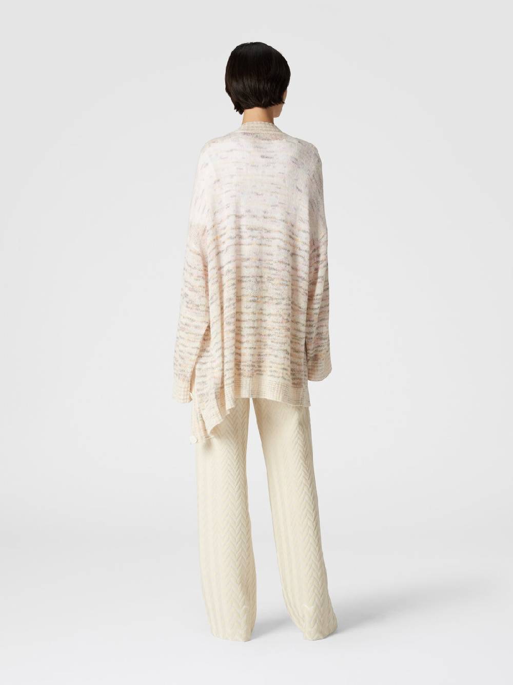 Missoni Cardigan Oversize In Viscosa, Alpaca E Lana