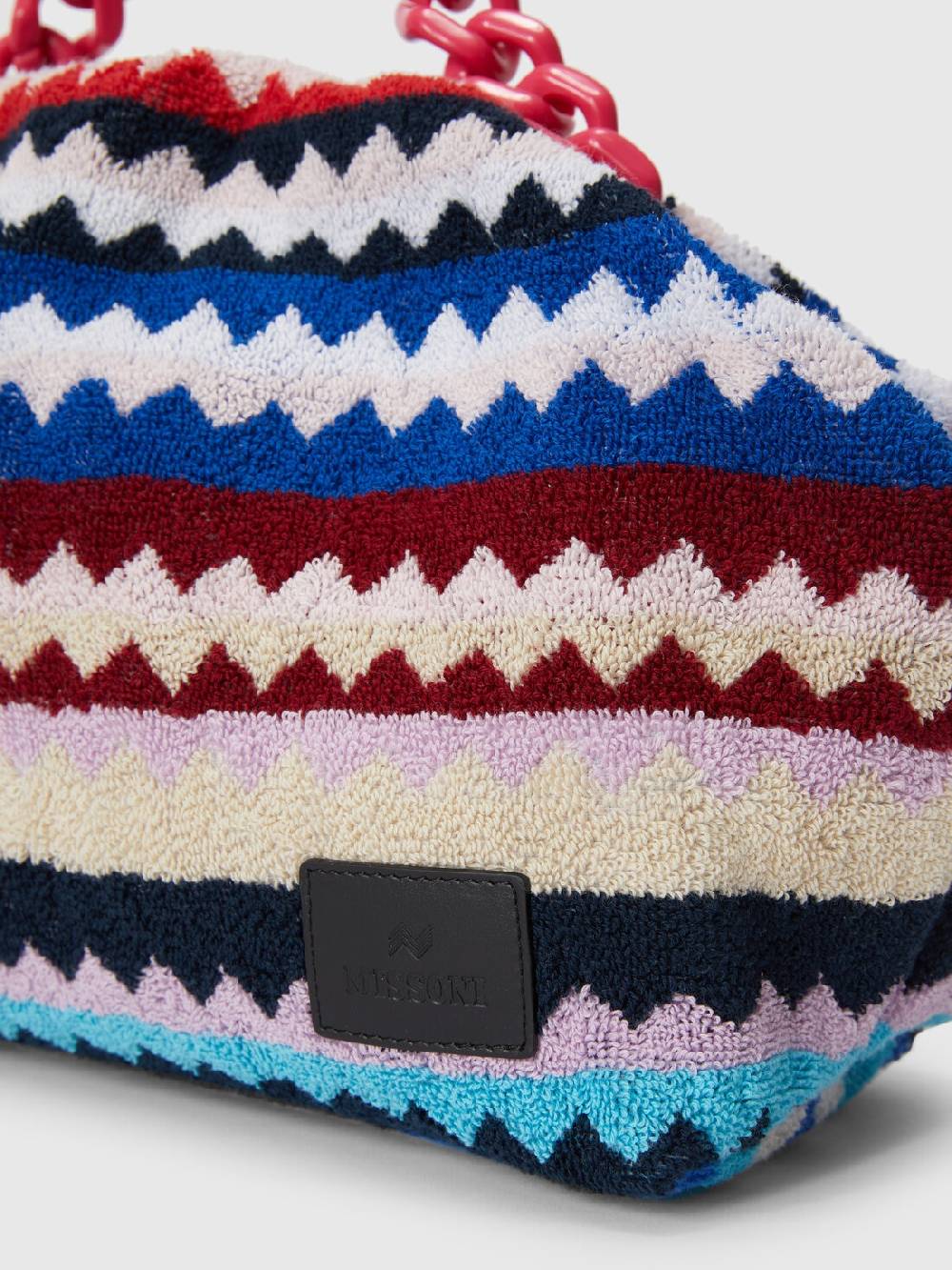 Missoni Clutch In Spugna Di Cotone Zig Zag