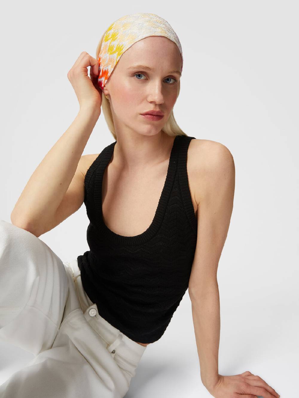 Missoni Fascia In Viscosa Con Lurex