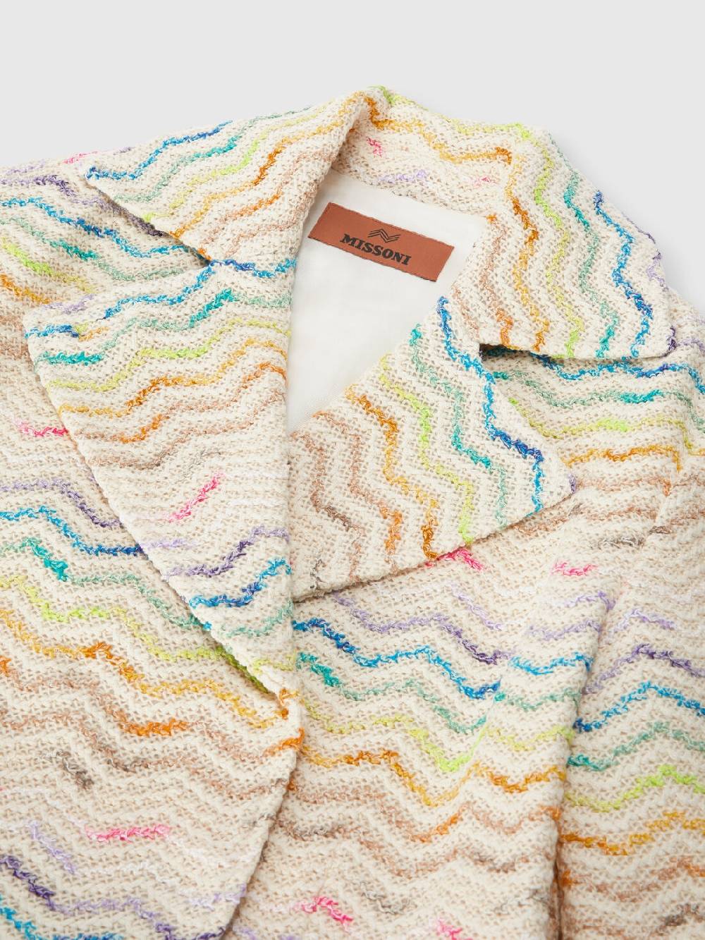 Missoni Giacca In Maglia Chevron