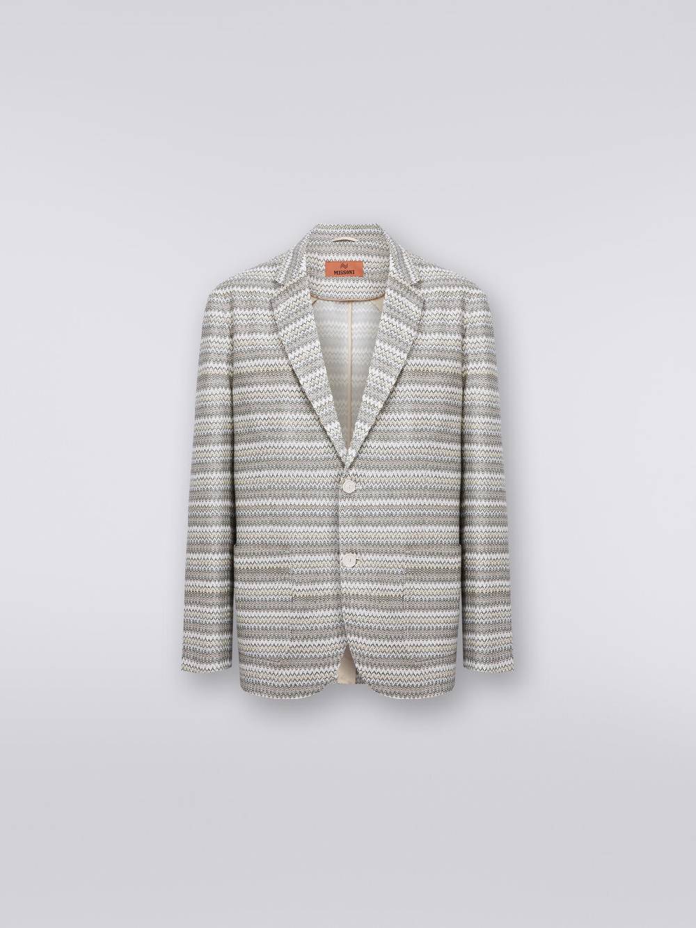 Missoni Giacca In Misto Viscosa Zig Zag