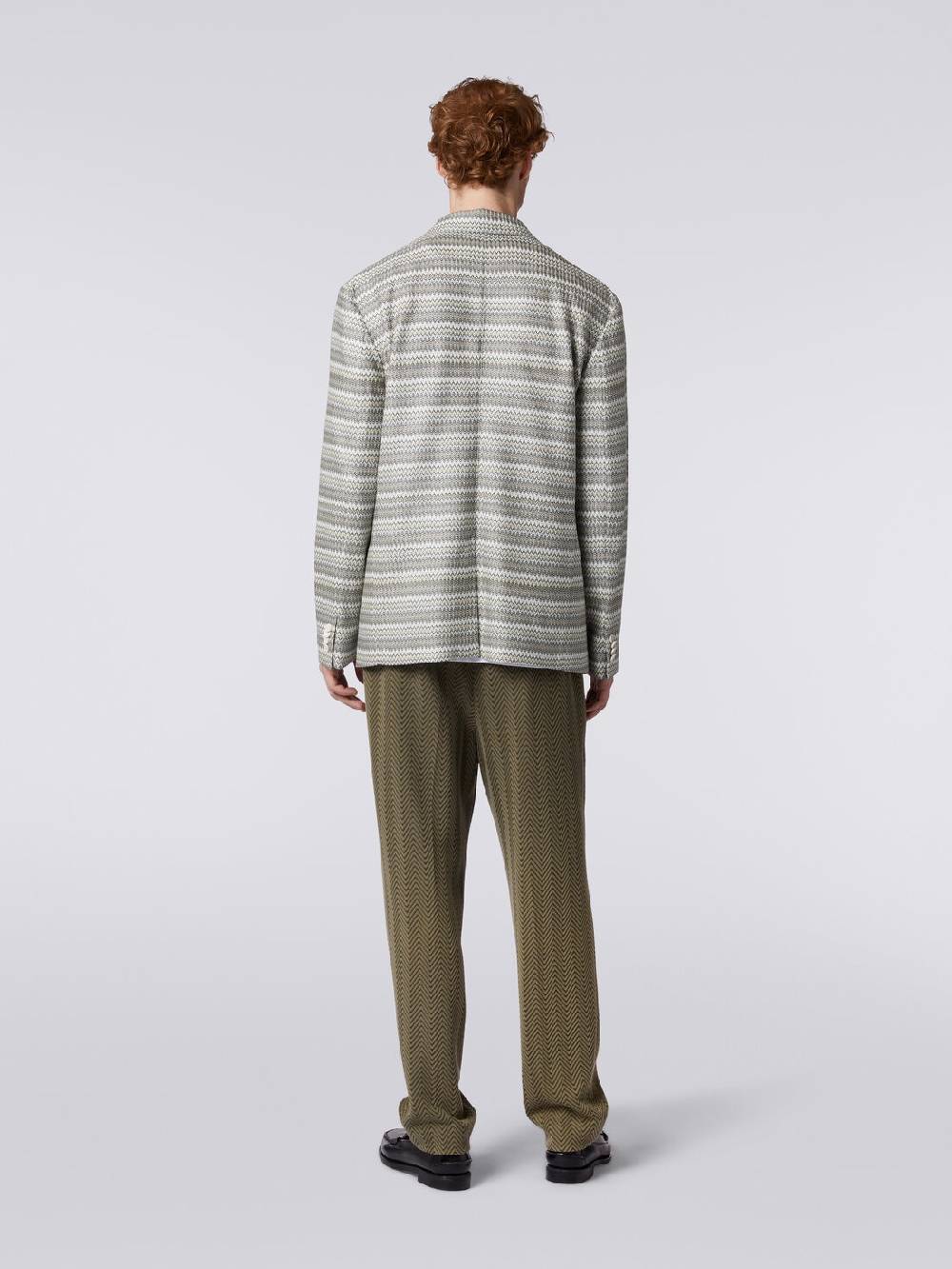 Missoni Giacca In Misto Viscosa Zig Zag