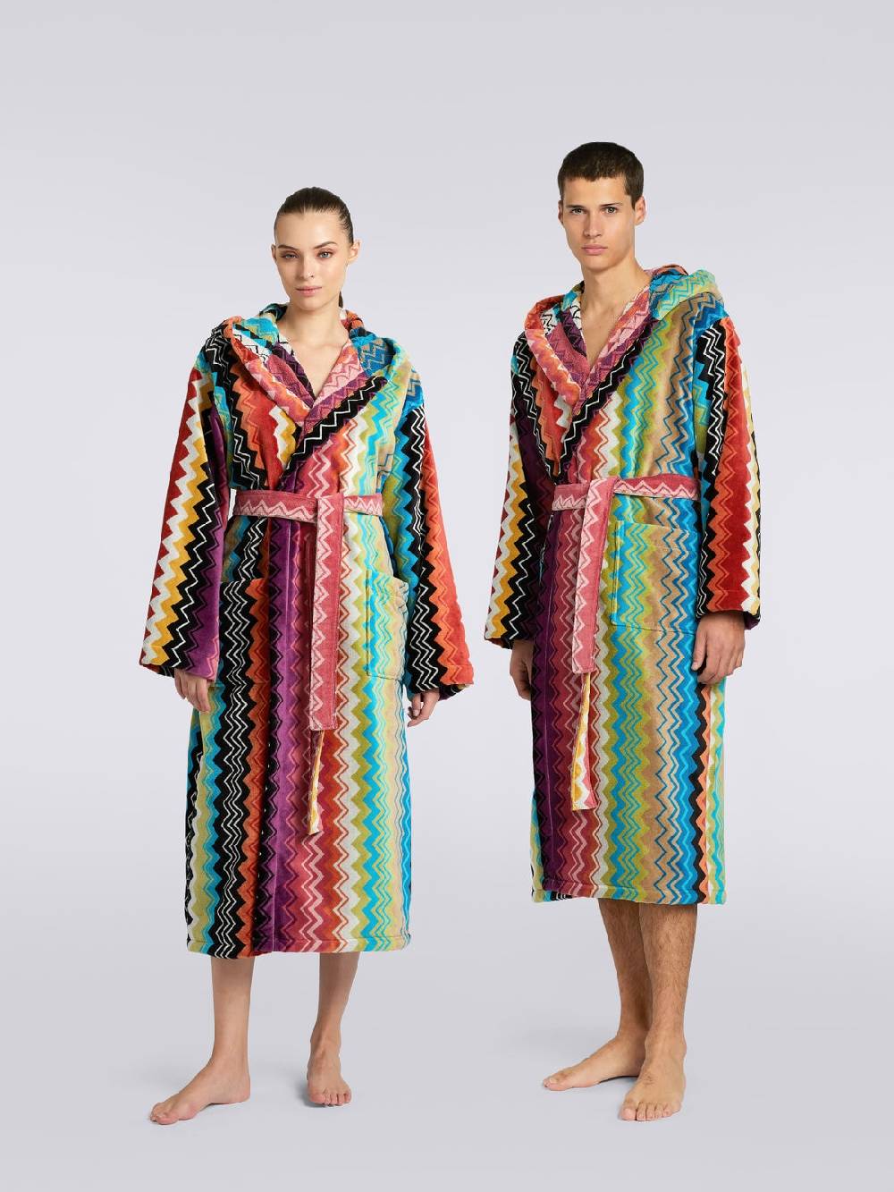 Missoni Giacomo Accappatoio Cappuccio