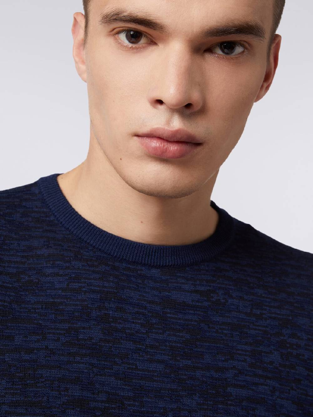 Missoni Maglia Girocollo In Cotone E Lana Fiammata