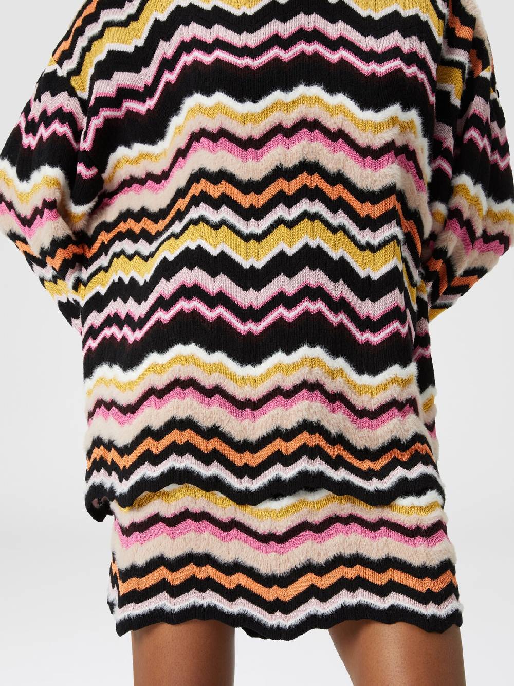 Missoni Minigonna Con Motivo Greca Zig Zag