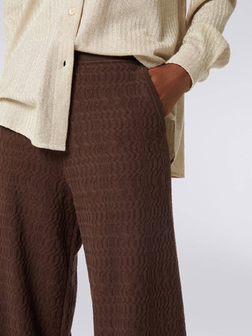 Missoni Pantaloni A Palazzo In Cotone