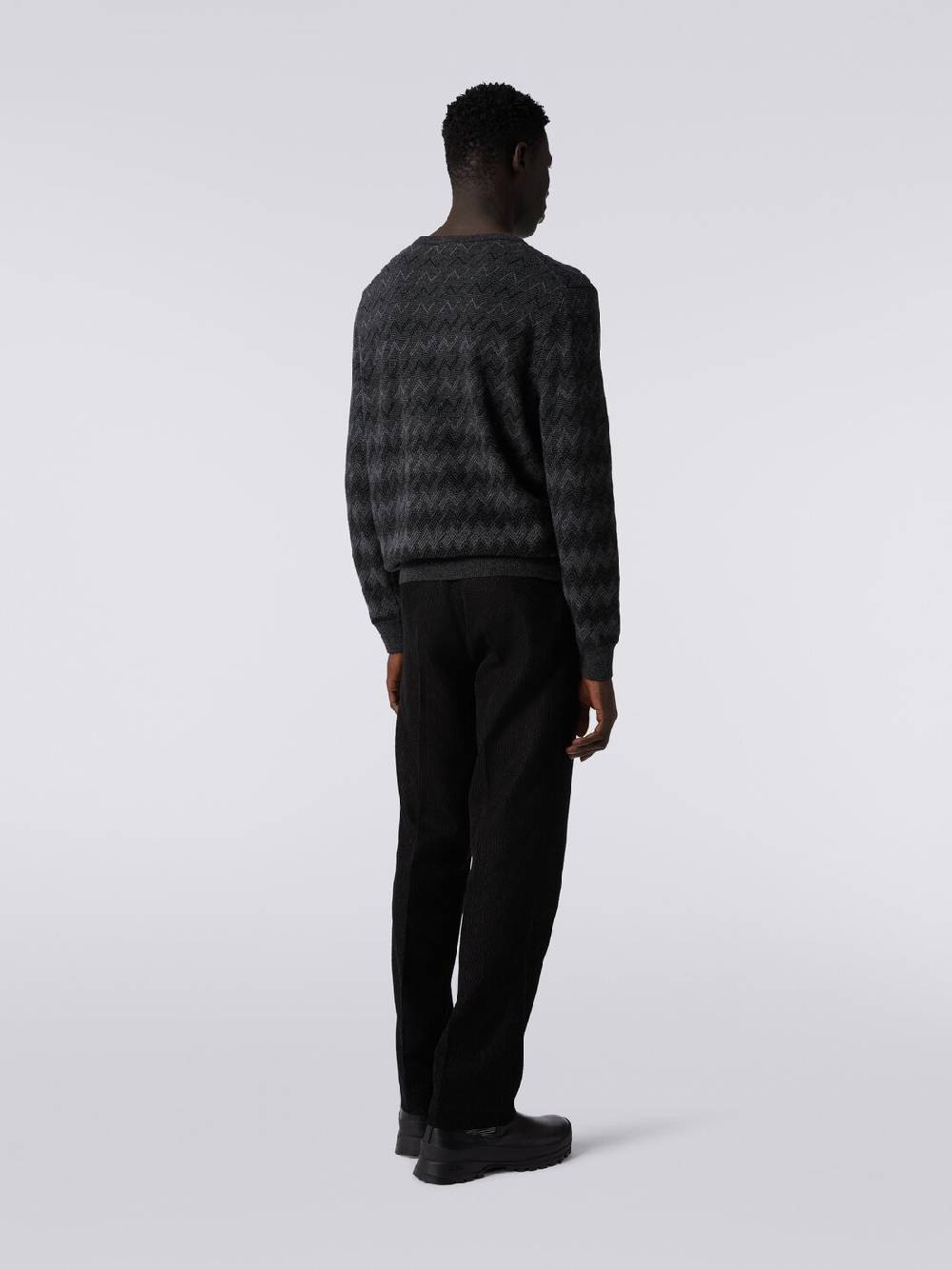 Missoni Pantaloni Chino In Cotone Chevron