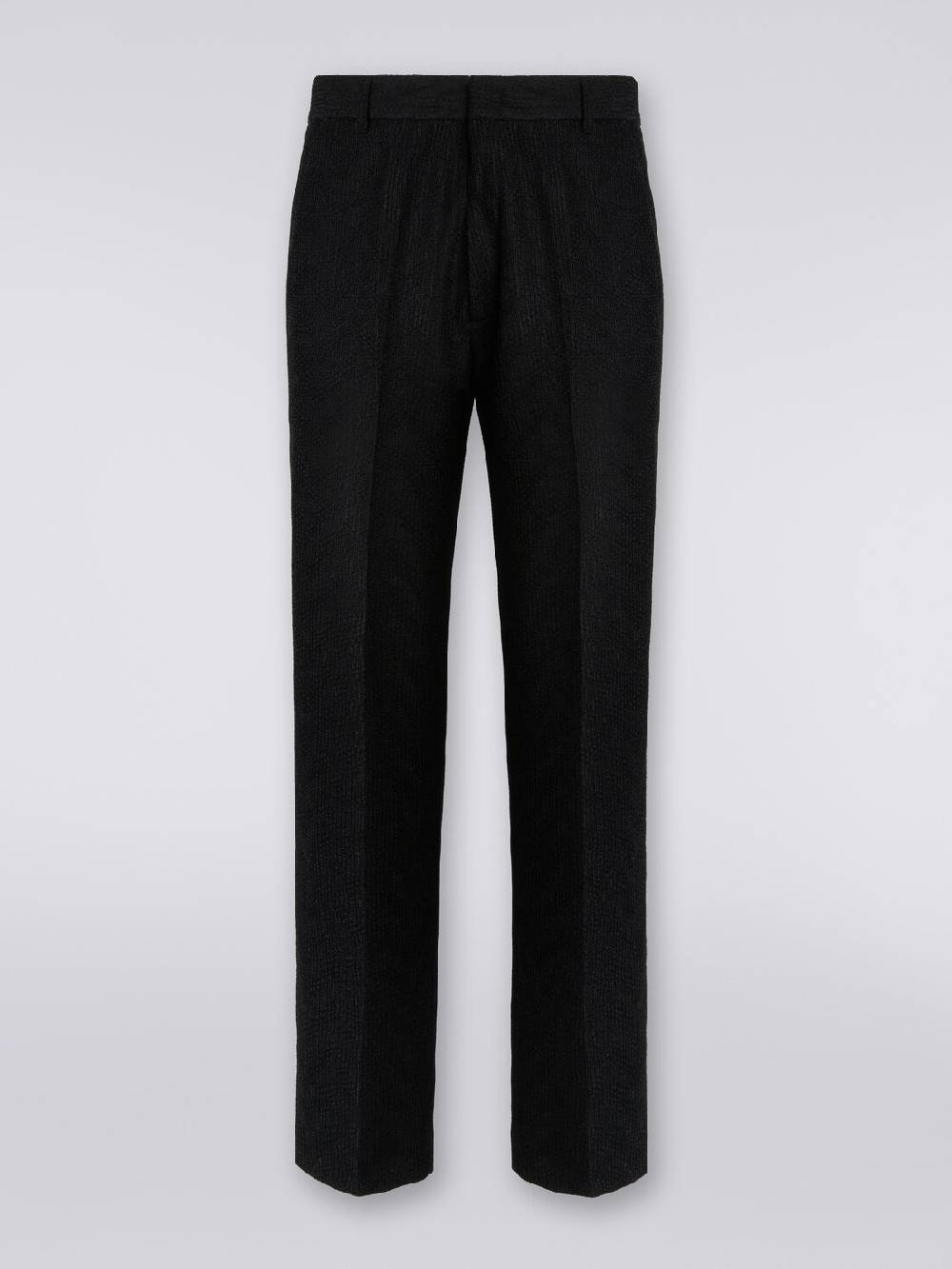 Missoni Pantaloni chino in cotone chevron