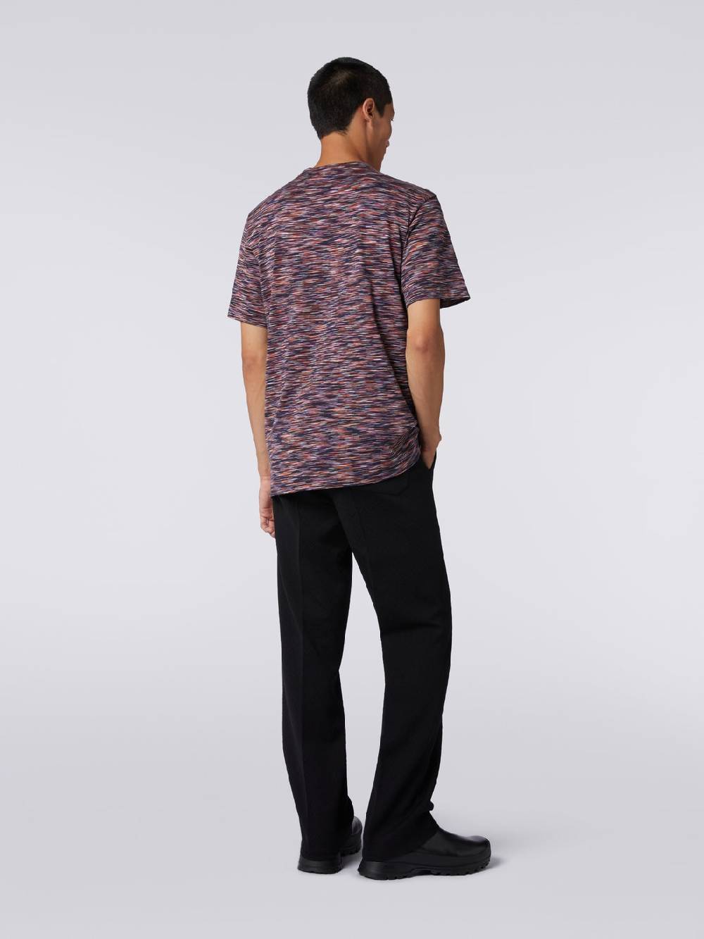 Missoni Pantaloni In Misto Lana Chevron