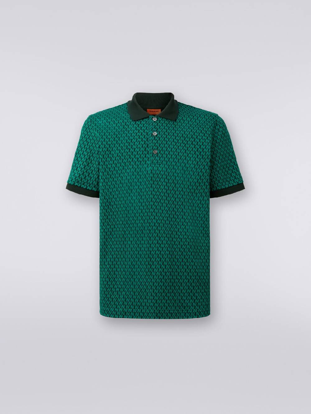 Missoni Polo A Maniche Corte In Cotone