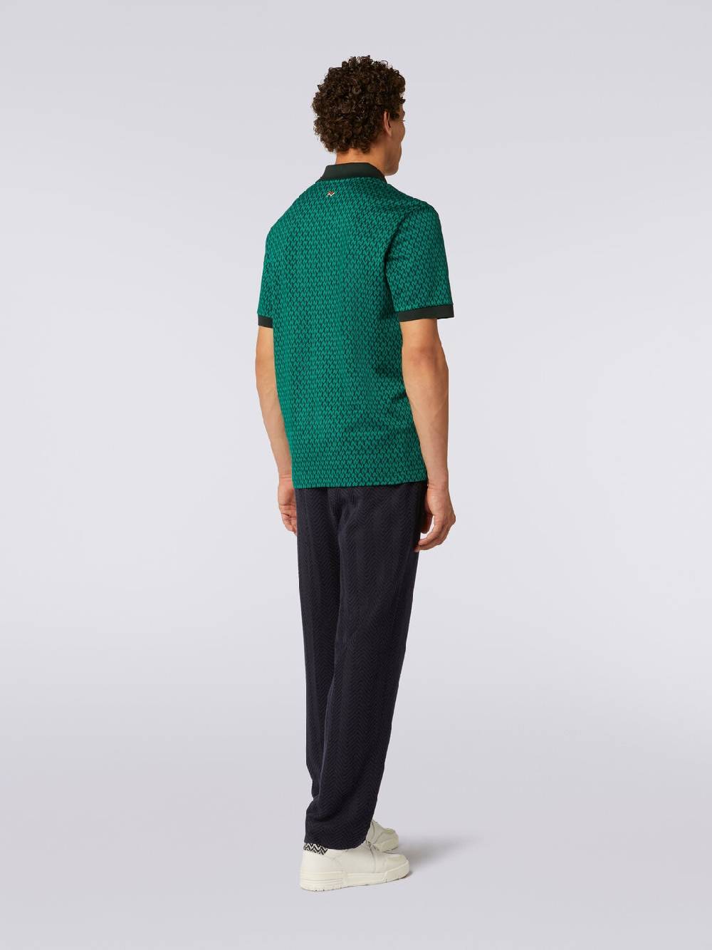 Missoni Polo A Maniche Corte In Cotone