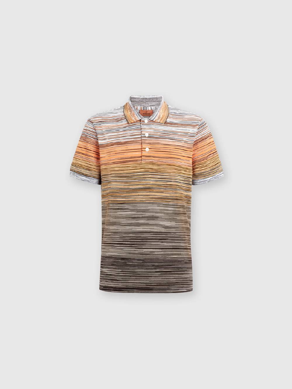 Missoni Polo In Piquet Di Cotone Fiammato