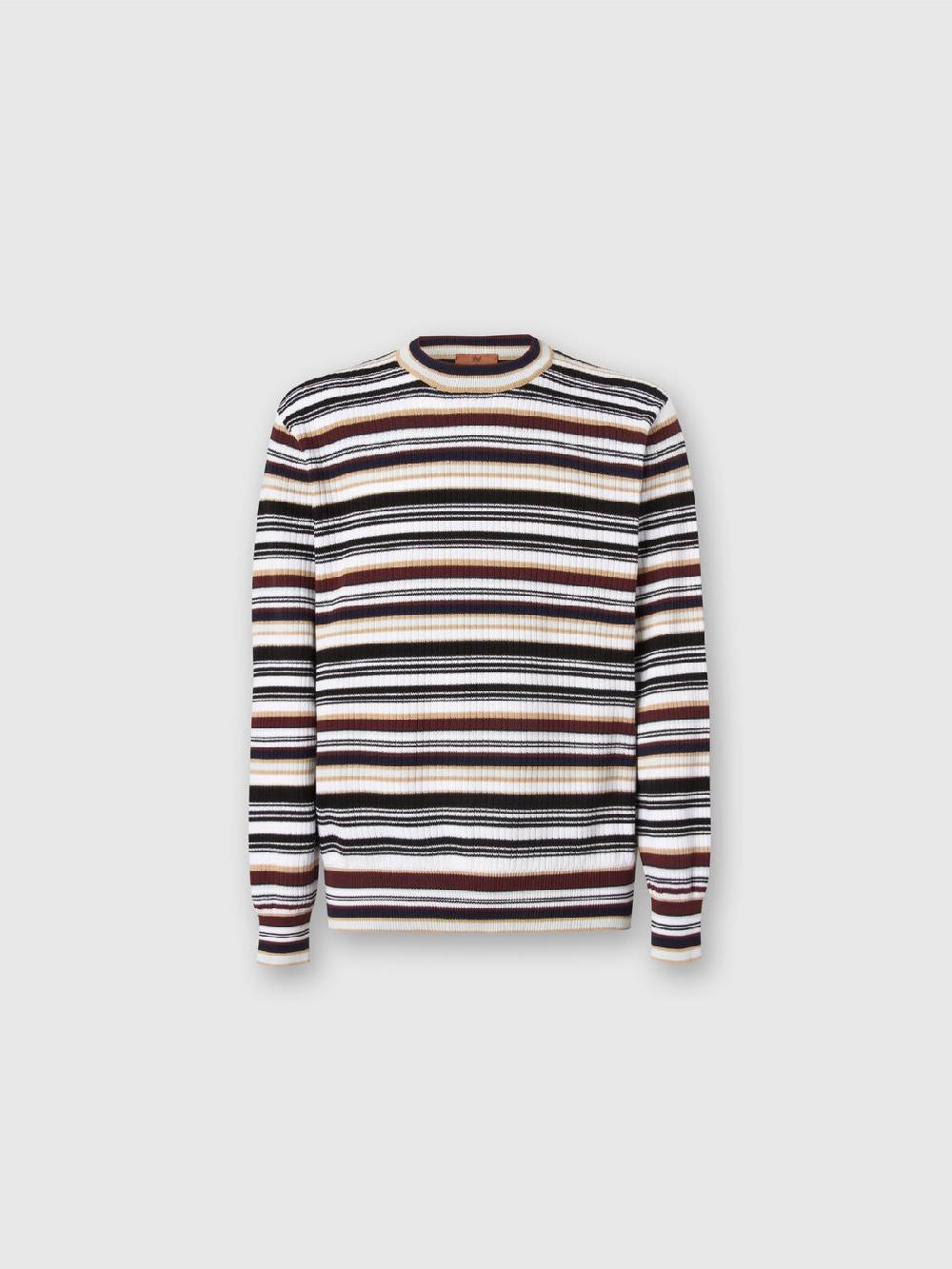 Missoni Pullover Girocollo In Cotone A Righe