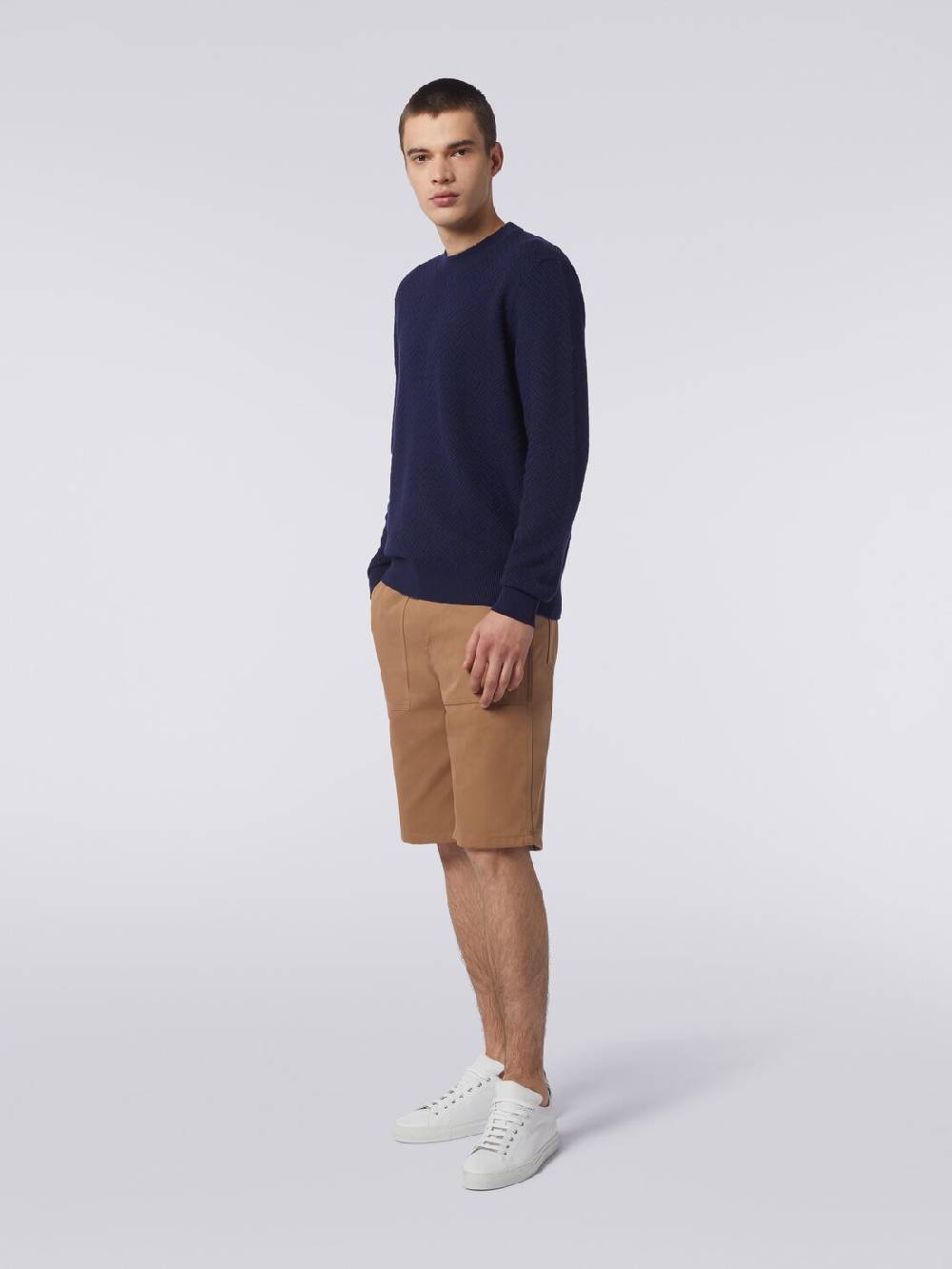 Missoni Pullover Girocollo In Cotone Chevron