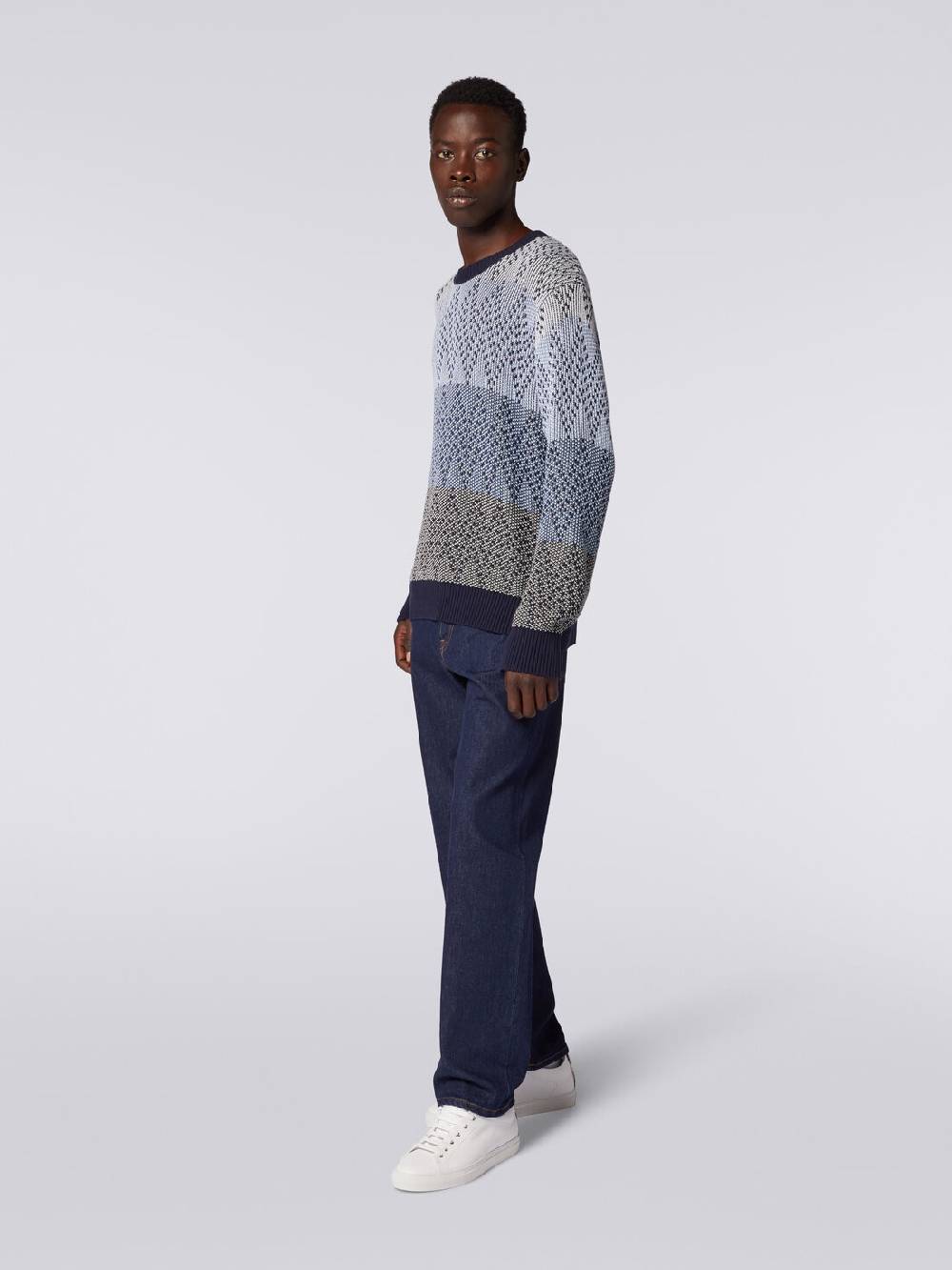 Missoni Pullover Girocollo In Cotone Zig Zag