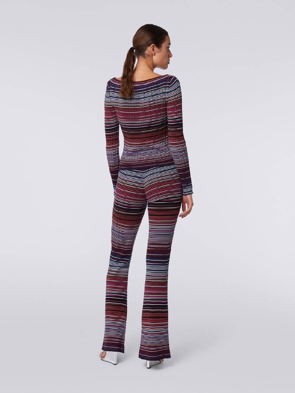 Missoni Pullover In Cotone E Viscosa A Righe