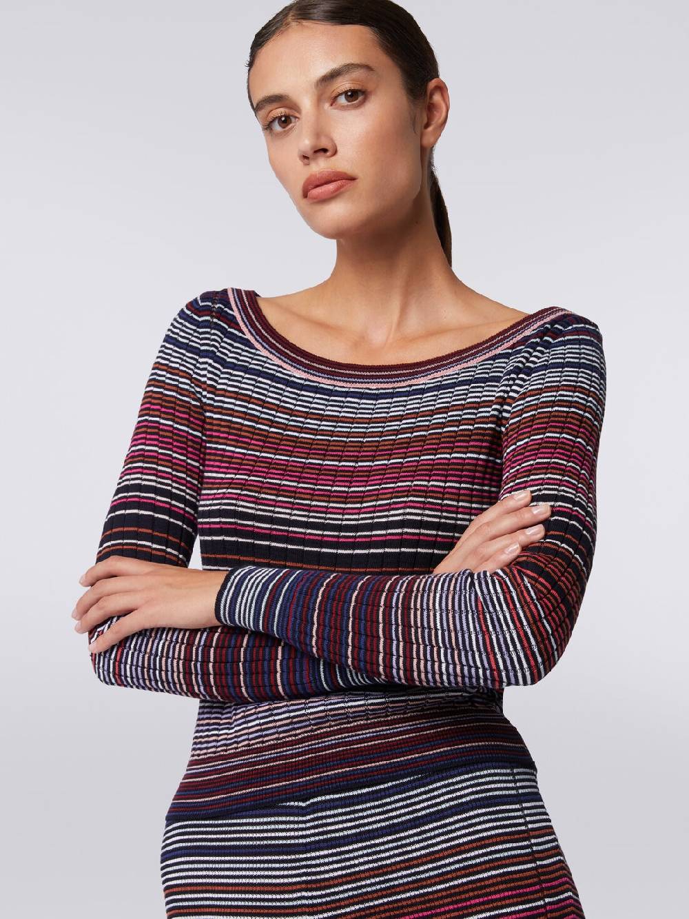 Missoni Pullover In Cotone E Viscosa A Righe