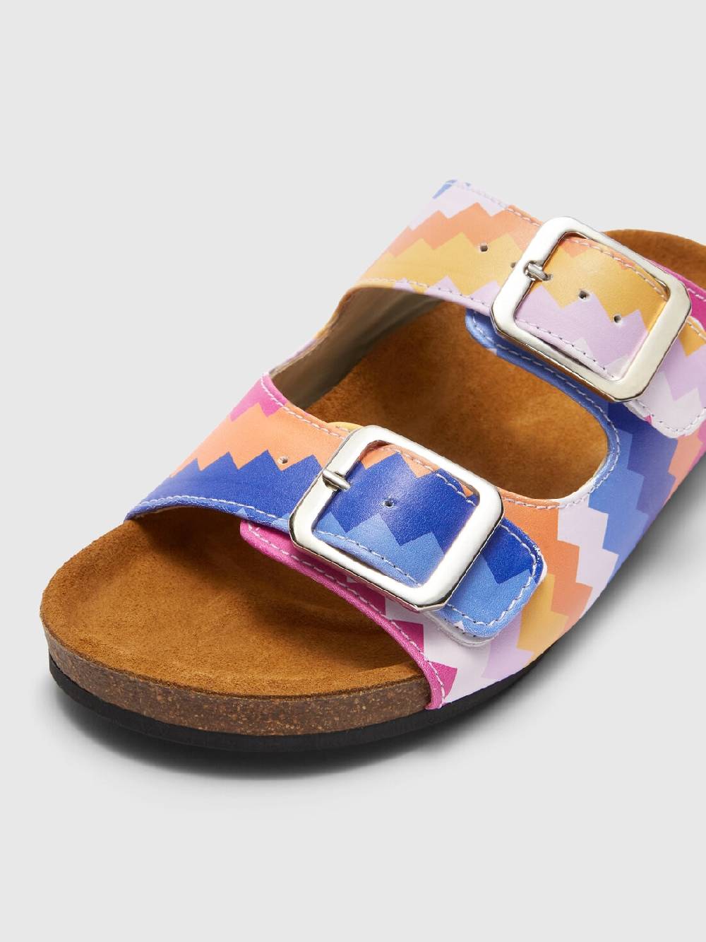 Missoni Sandali Con Doppia Fascia Motivo Chevron