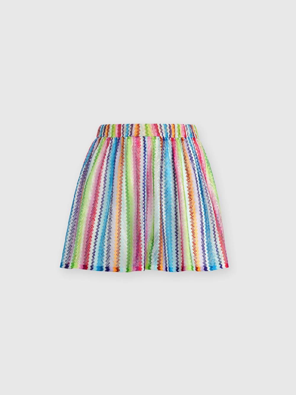 Missoni Shorts Copricostume Stampa Zig Zag