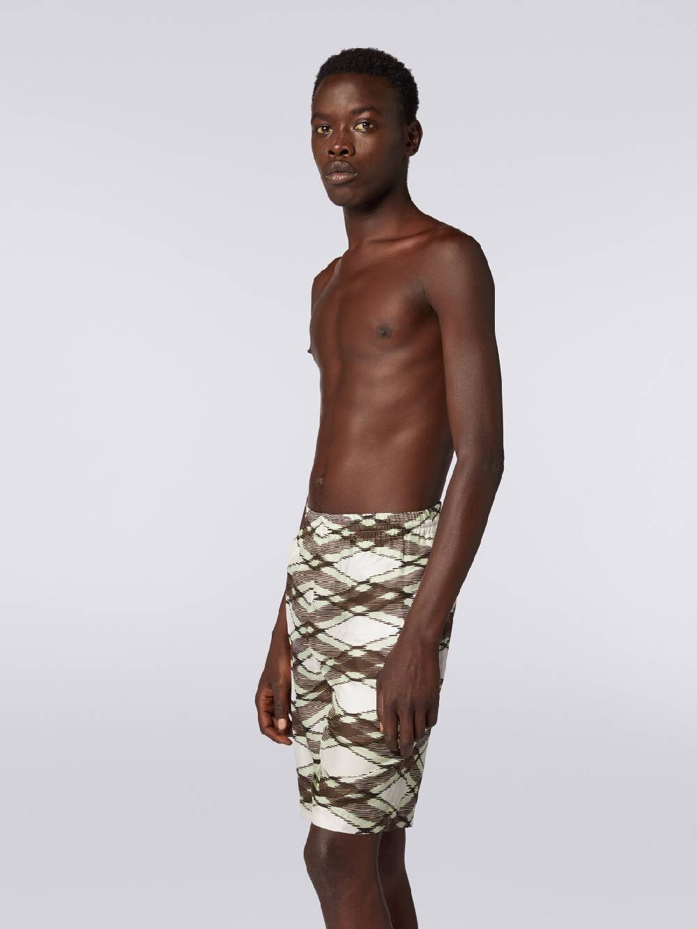 Missoni Shorts In Seta Stampata