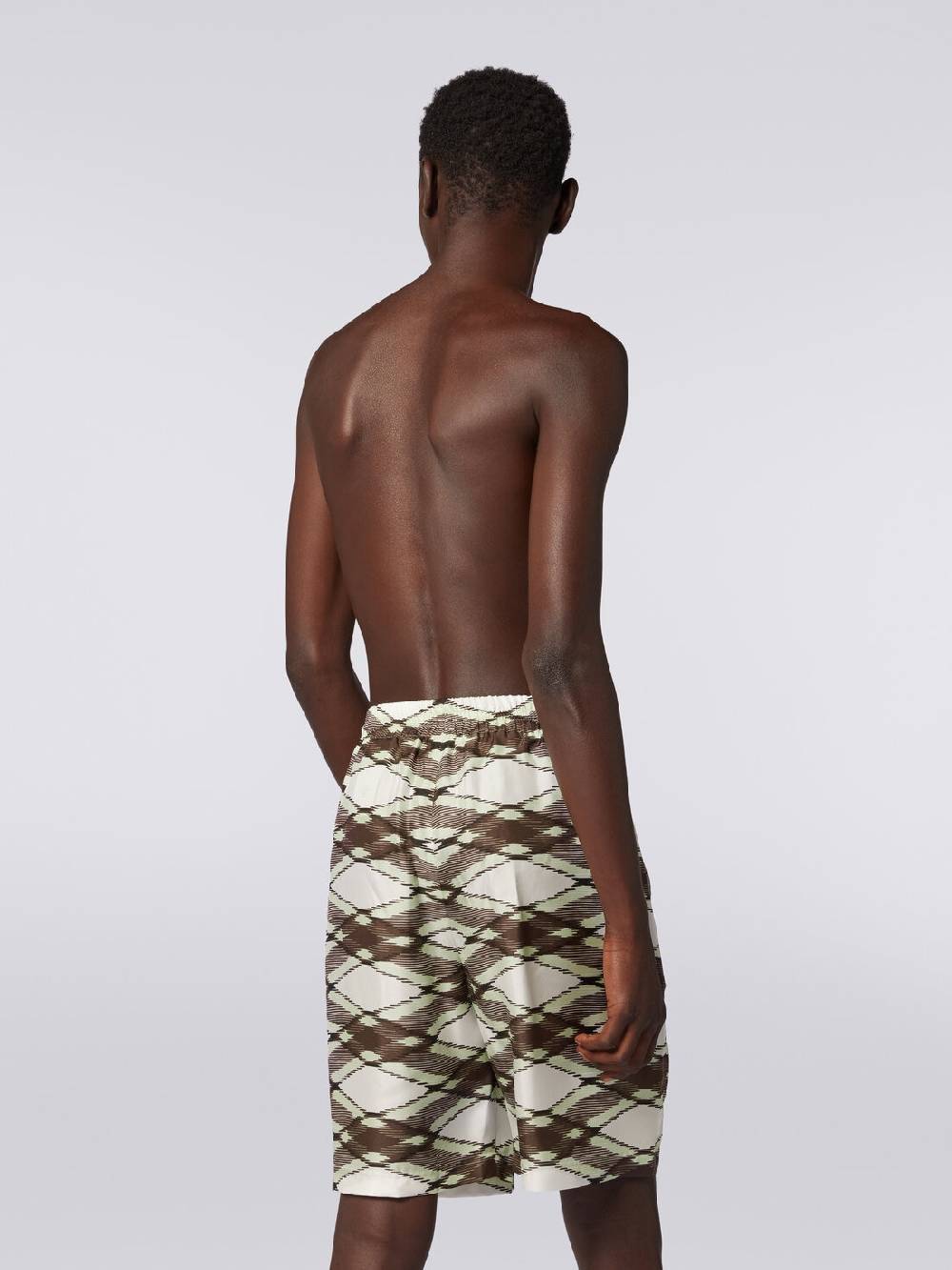 Missoni Shorts In Seta Stampata