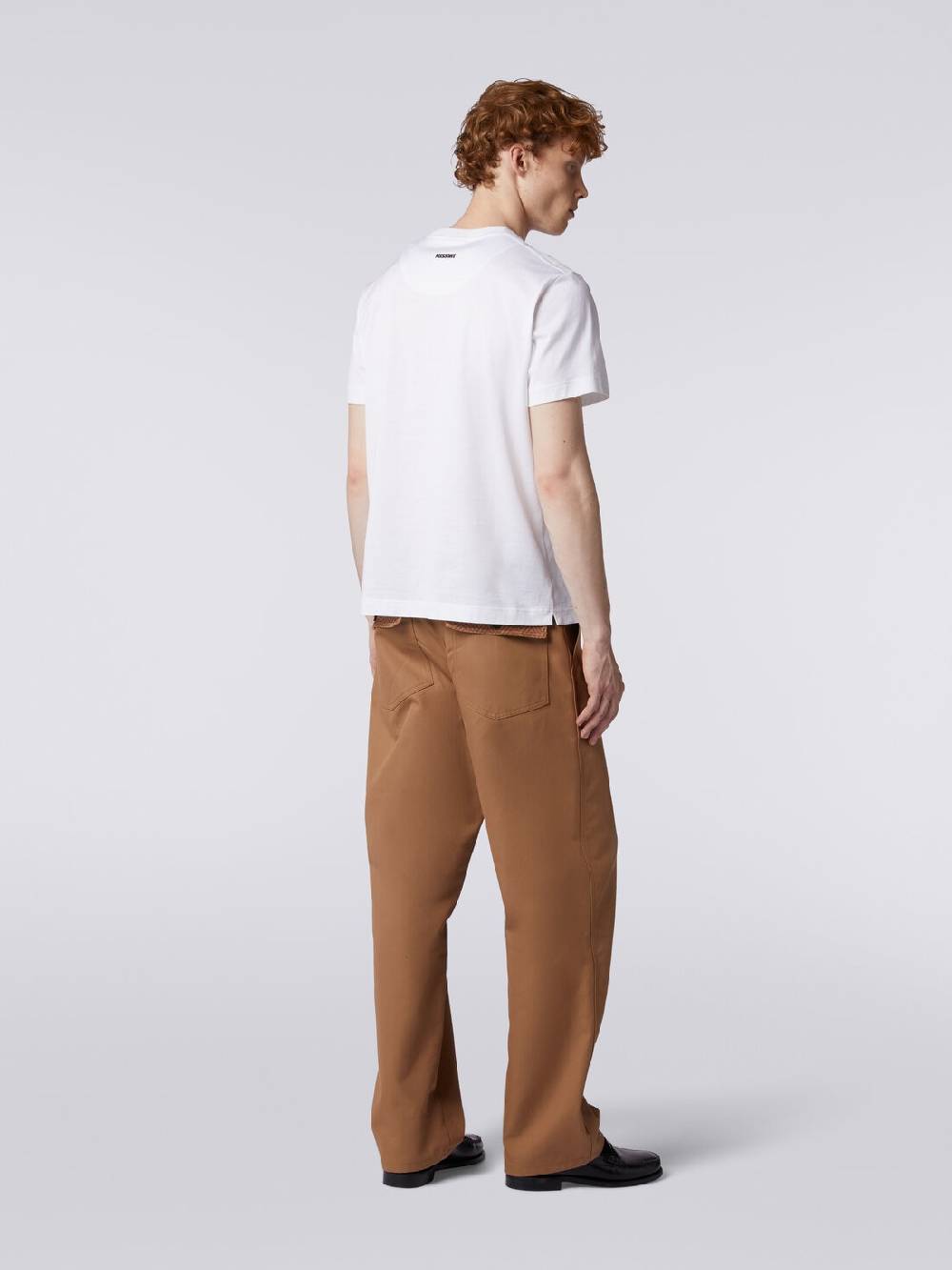 Missoni T-shirt A Maniche Corte In Cotone Zig Zag