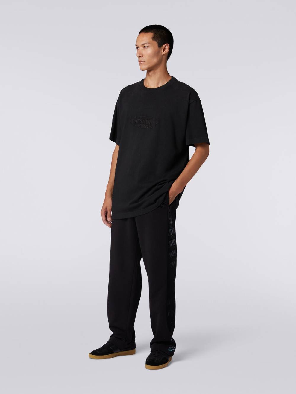 Missoni T-shirt Girocollo In Cotone Con Logo