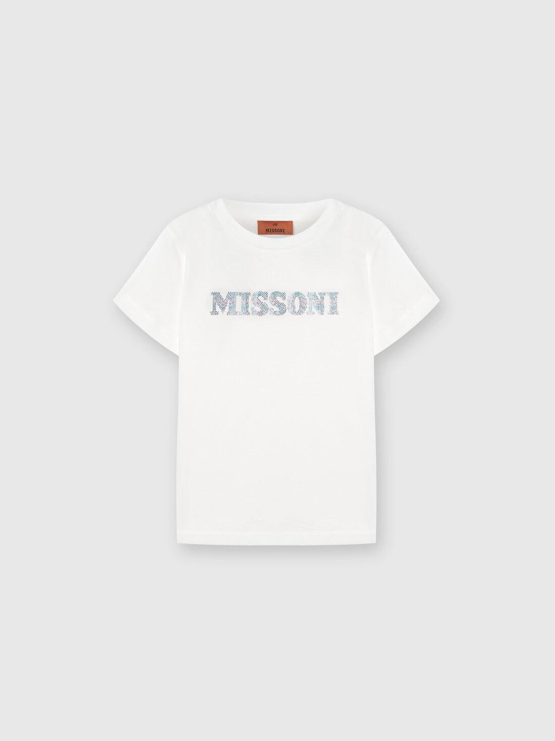 Missoni T-shirt In Jersey Di Cotone Logata