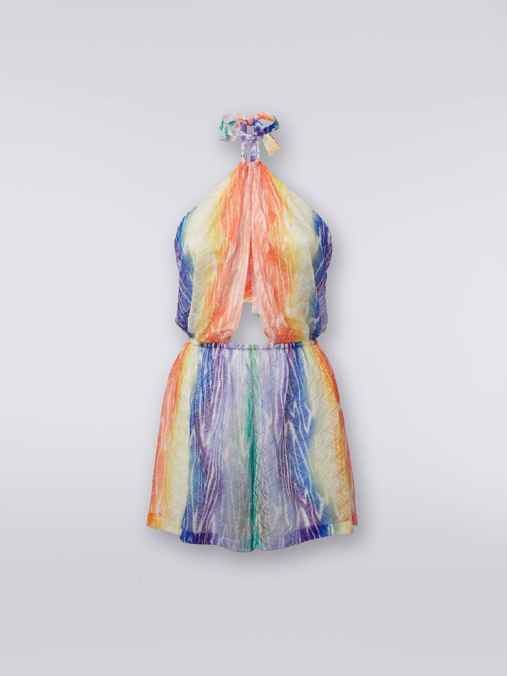 Missoni Tuta Copricostume Corta Stampa Tie-dye
