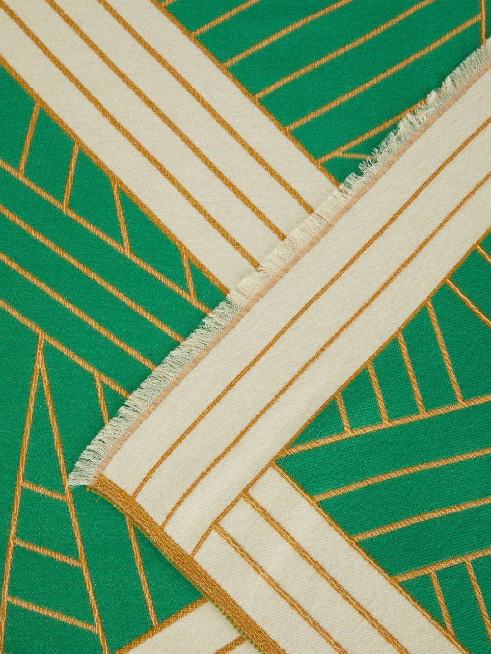 Missoni Plaid Nastri 135x190 Cm In Lana, Cachemire E Seta