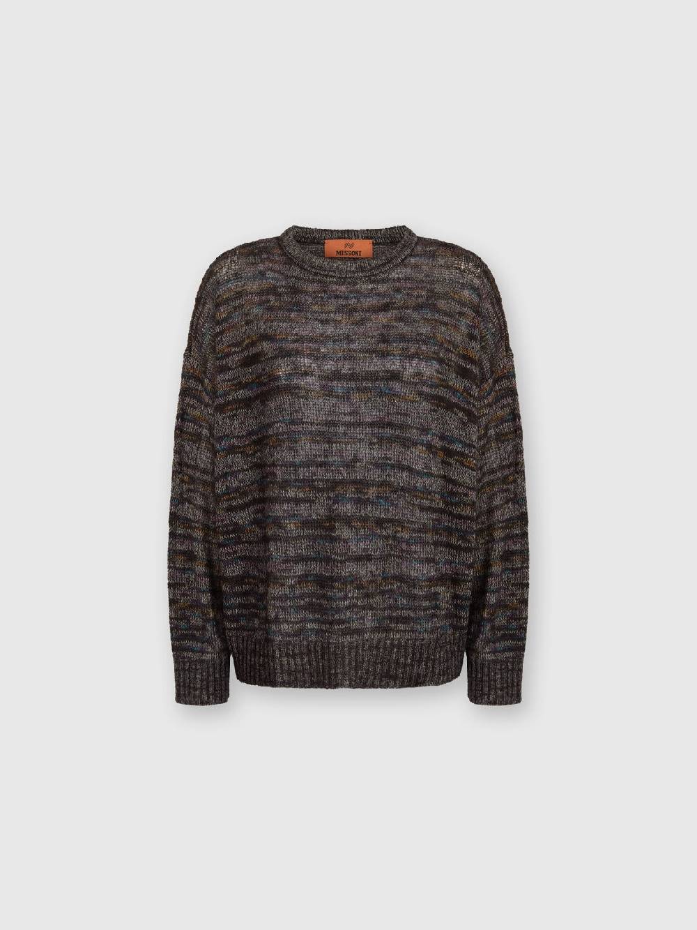 Missoni Pullover Girocollo In Viscosa, Alpaca E Lana