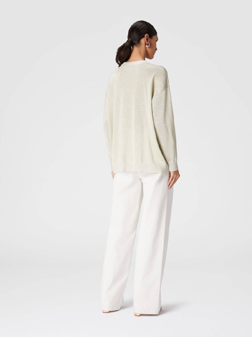 Missoni Pullover Girocollo In Viscosa Effetto Glitter