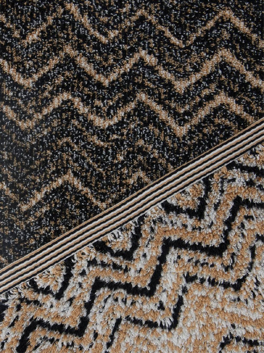 Missoni Set 2 Pezzi Di Asciugamani Da Bagno Azul In Spugna Di Cotone