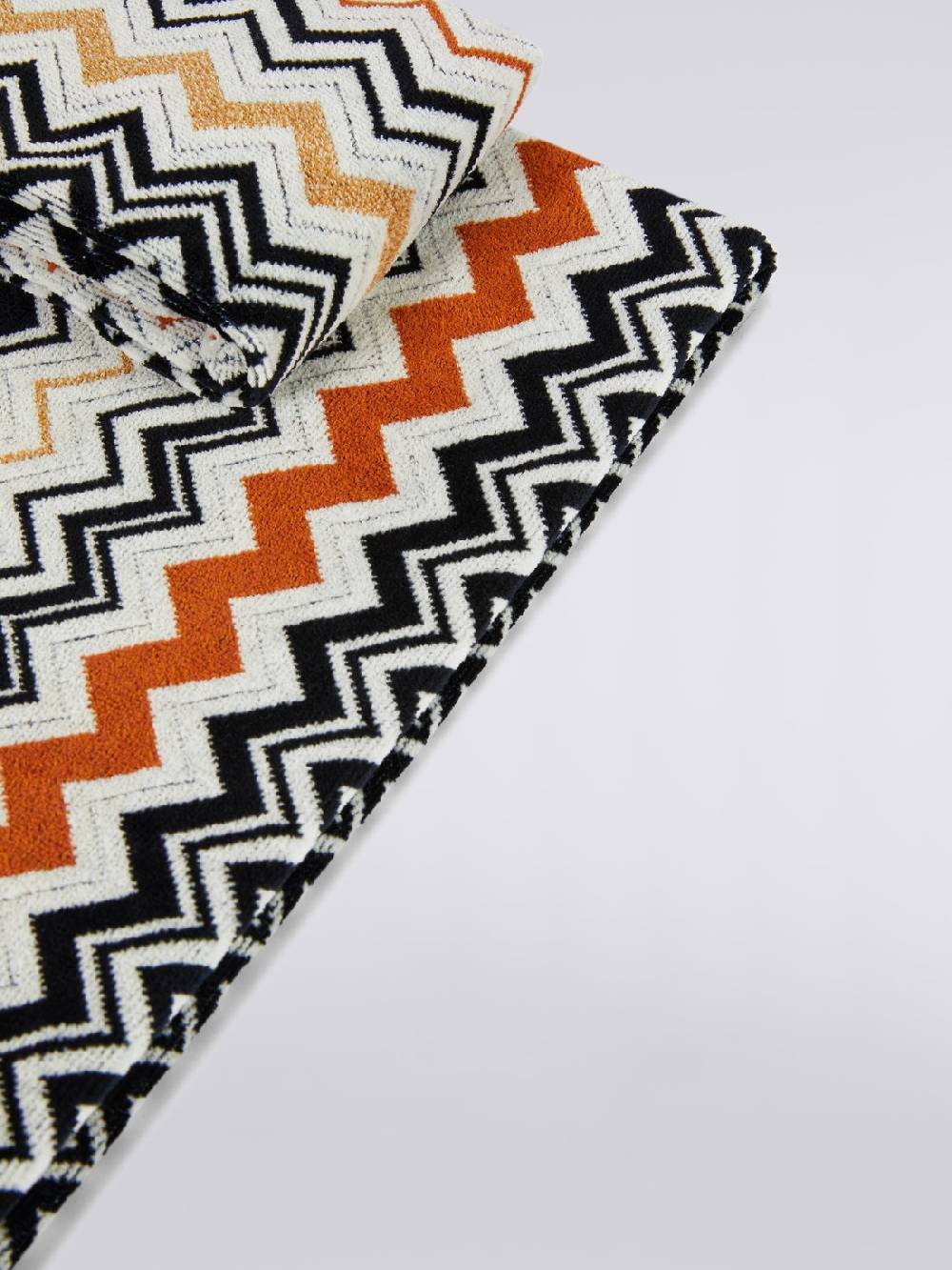 Missoni Set 2 Pezzi Di Asciugamani Da Bagno Bernard In Spugna Di Cotone Chevron