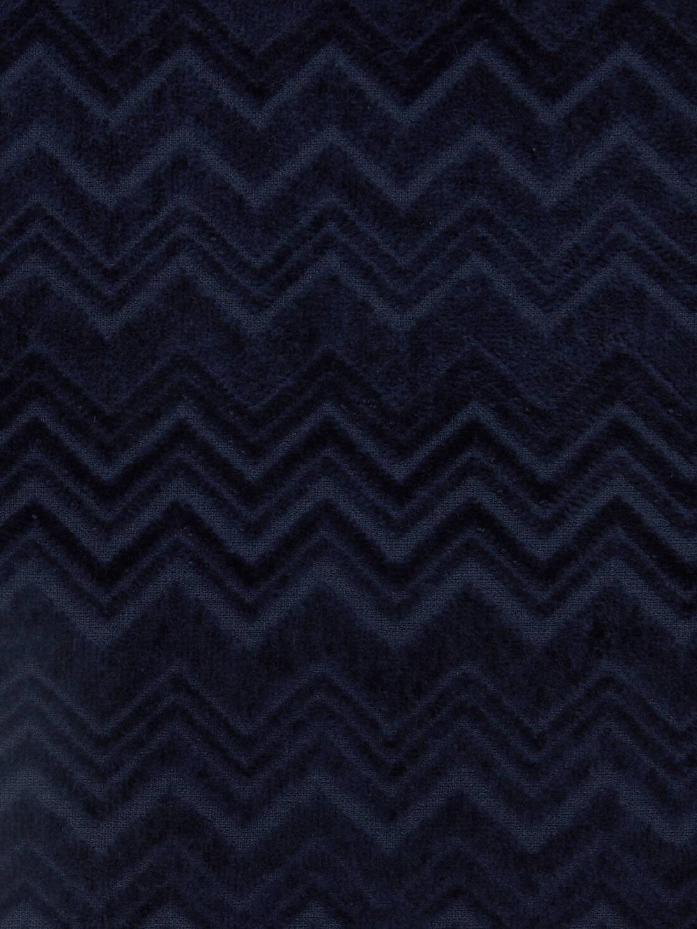 Missoni Set 2 Pezzi Di Asciugamani Da Bagno Chalk In Spugna Di Cotone Zig Zag