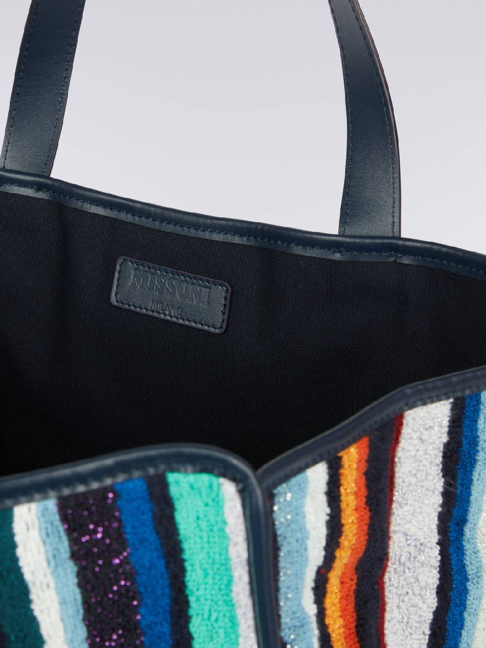 Missoni Sporta Chandler 40x40 Cm In Cotone E Viscosa Velour Con Lurex