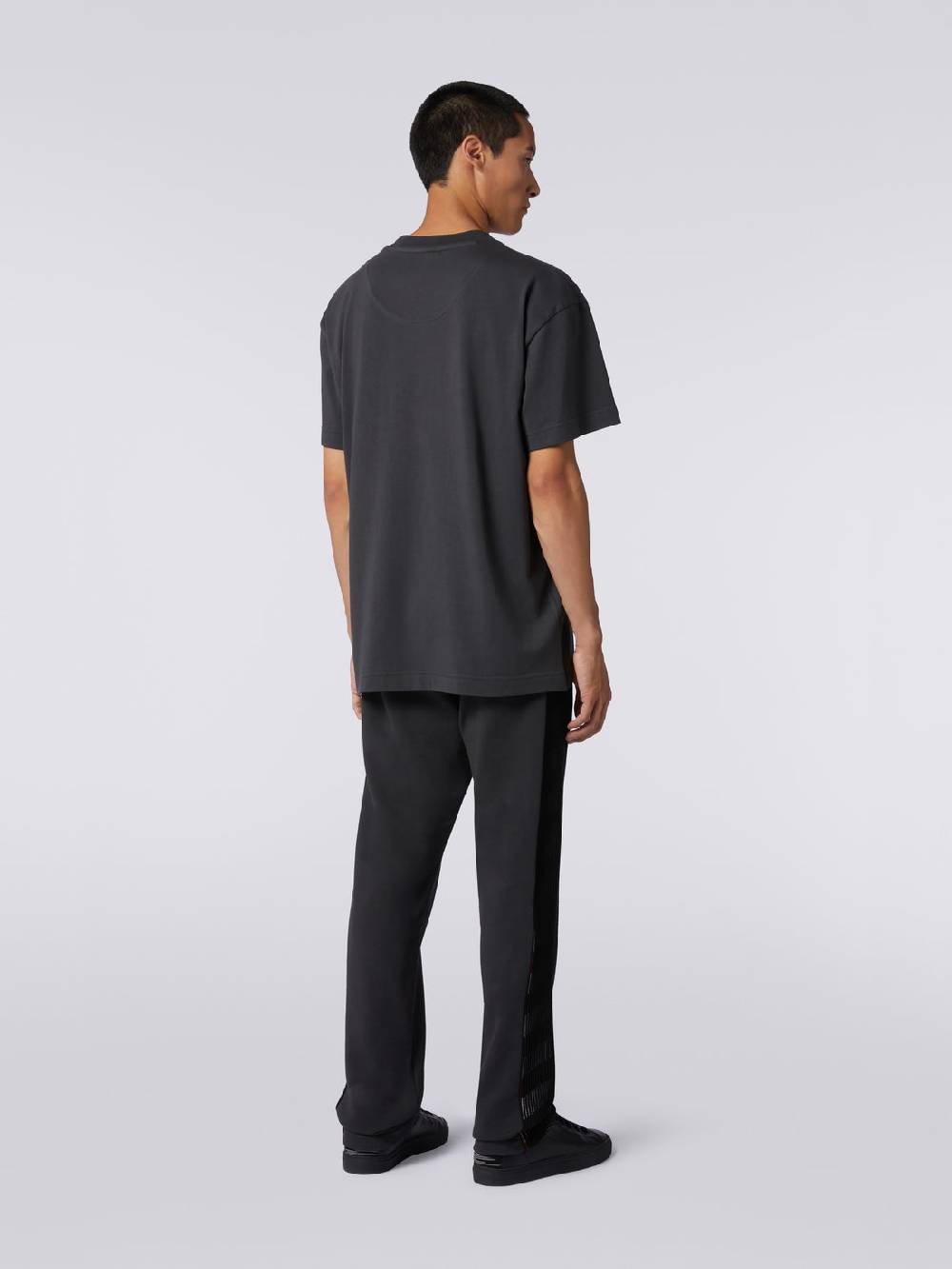 Missoni T-shirt Girocollo In Cotone Con Logo In Collaborazione Con Mike Maignan