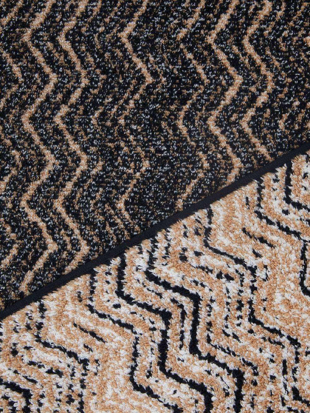 Missoni Tappetino Da Bagno Azul 60x90 Cm In Cotone Chevron