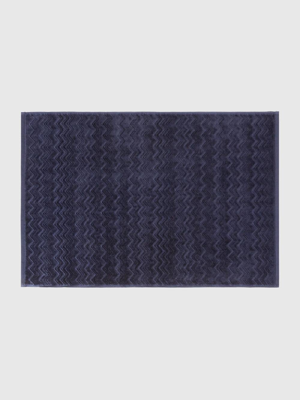 Missoni Tappetino Da Bagno Chalk 60x90 Cm In Cotone Zig Zag