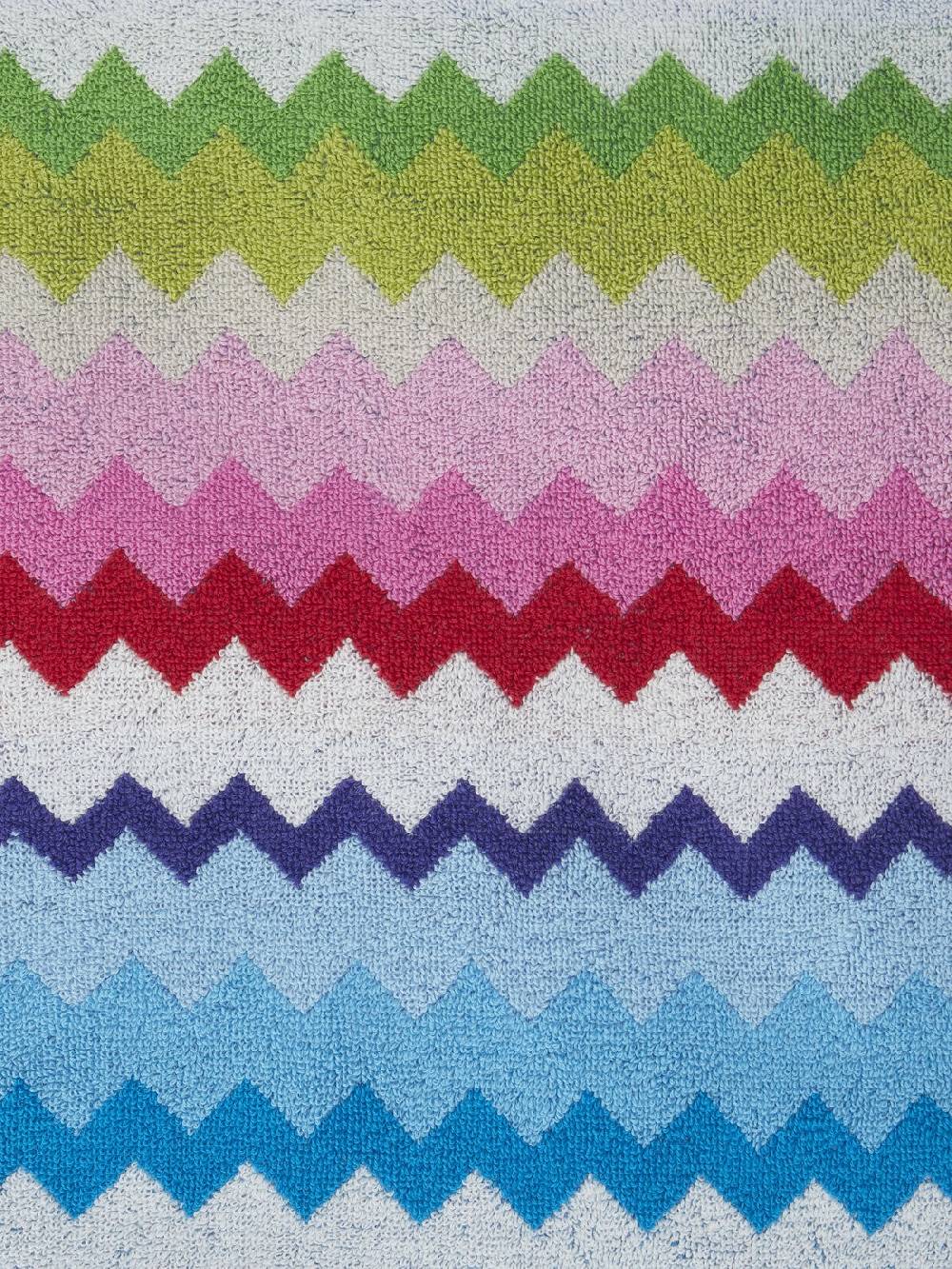 Missoni Telo Mare 100x180 Cm Riverbero In Spugna Di Cotone Zig Zag