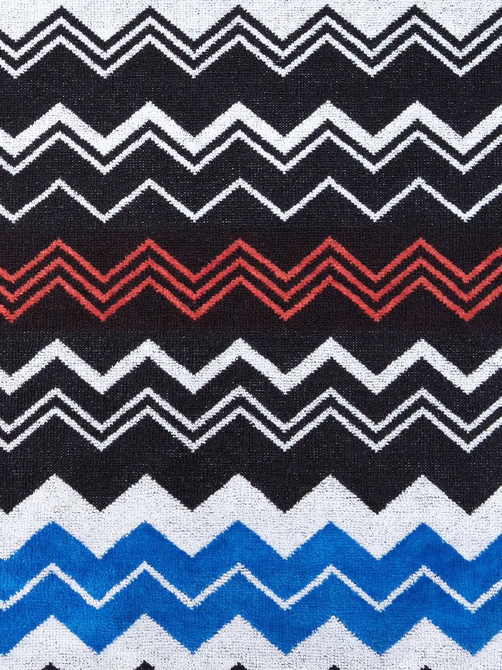 Missoni Telo Mare 180x100 Cm Neoclassic In Spugna Di Cotone Zig Zag